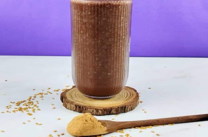 Shake de açaí com guaraná