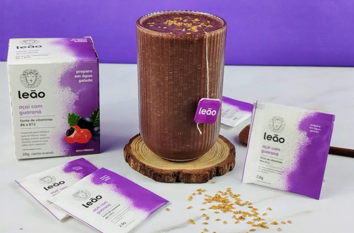Shake de açaí com guaraná