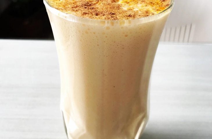 Shake de maracujá com especiarias