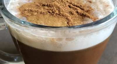 Shake de whey com café