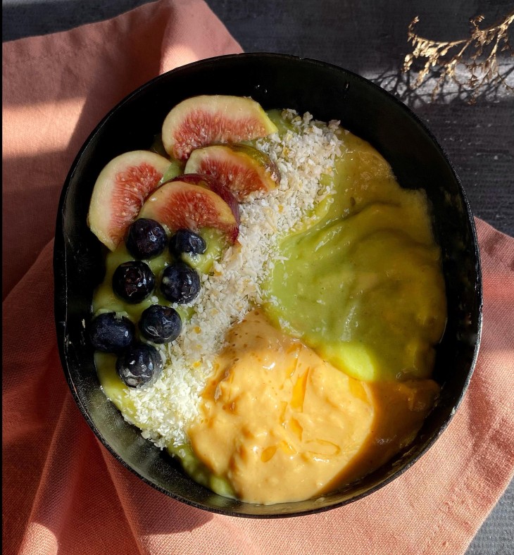Smoothie de abacate e banana