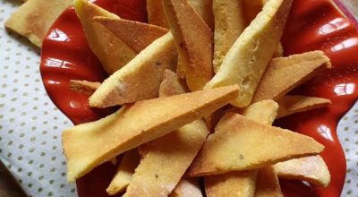 Snacks de ervas finas sem glúten