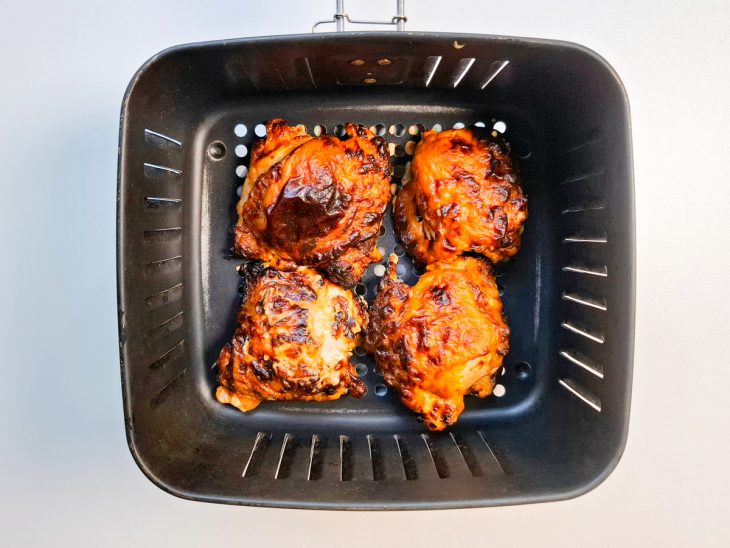 Frango prontos na air fryer.