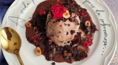 Sobremesa chocolatuda