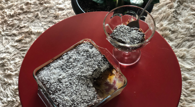 Sobremesa de prestígio na travessa