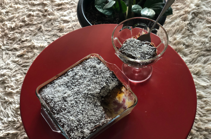 Sobremesa de prestígio na travessa