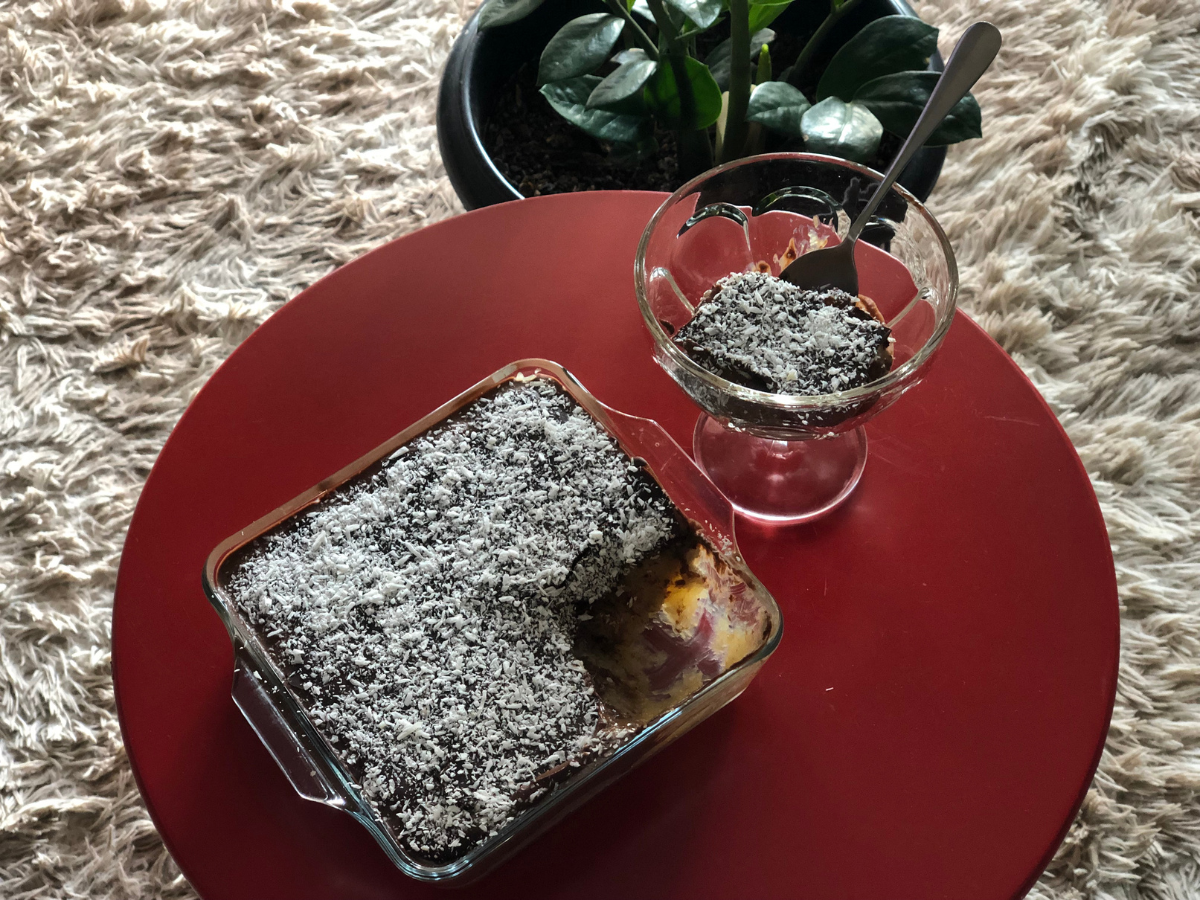 Sobremesa de prestígio na travessa