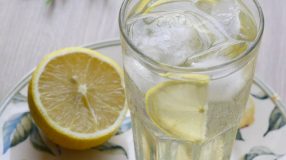 Soda italiana de limão-siciliano