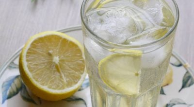 Soda italiana de limão-siciliano