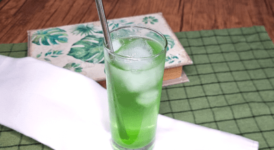 Soda italiana de maçã verde