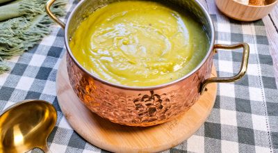 Sopa de ervilha com batata