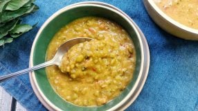 Sopa de ervilha seca