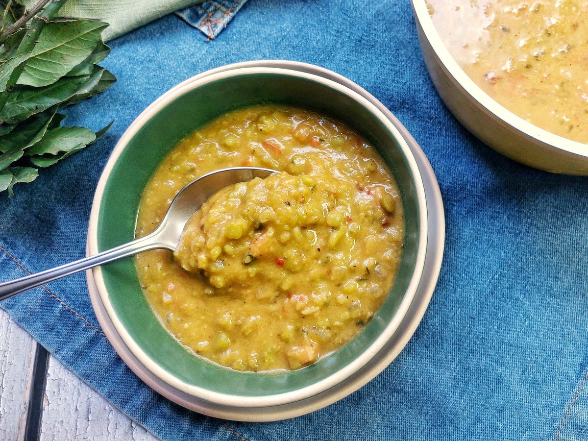 Sopa de ervilha seca