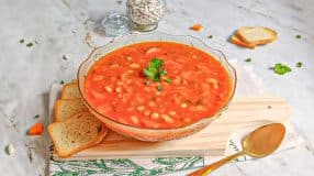 Sopa de feijão-branco