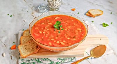 Sopa de feijão-branco