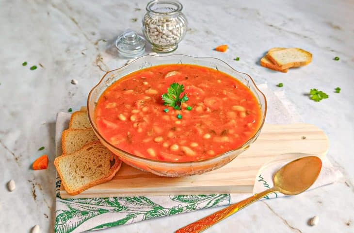 Sopa de feijão-branco