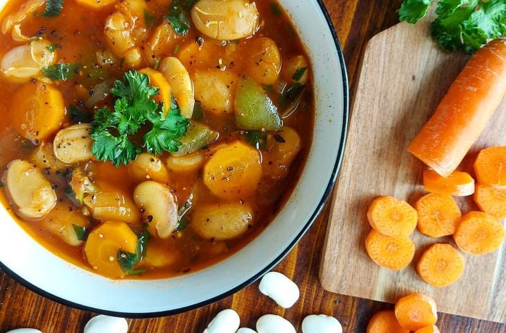 Sopa de feijão-branco