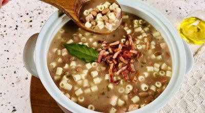 Sopa de feijão simples