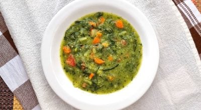 Sopa de legumes detox