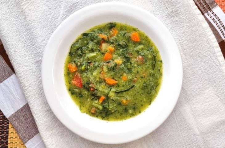 Sopa de legumes detox