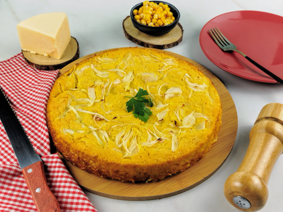 Sopa paraguaia simples