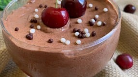Sorbet de chocolate
