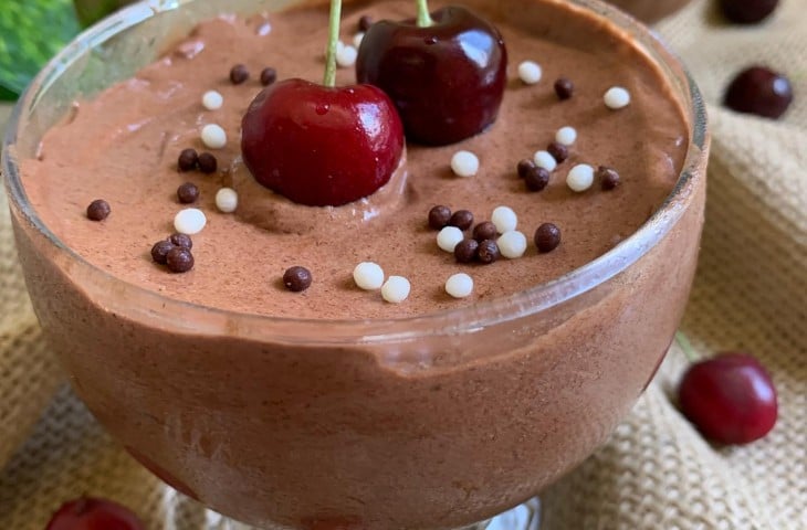 Sorbet de chocolate