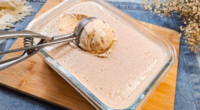 Sorvete de banana com 3 ingredientes