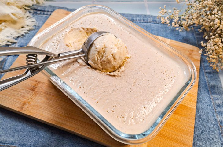 Sorvete de banana com 3 ingredientes