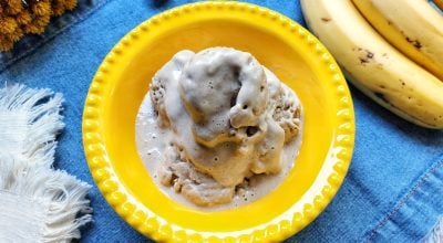 Sorvete de banana fácil