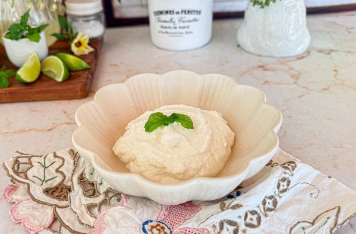 Sour cream com iogurte