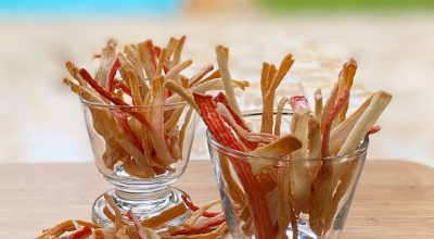 Sticks de kani-kama na airfryer