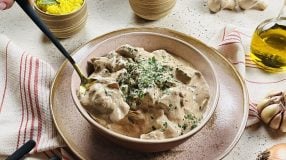 Strogonoff de carne fit