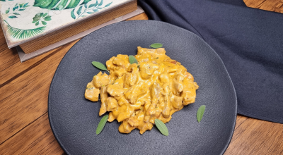 Strogonoff de filé mignon suíno