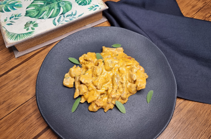Strogonoff de filé mignon suíno