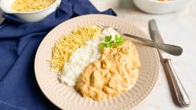 Strogonoff de frango fácil