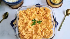 Strogonoff de frango fit