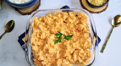 Strogonoff de frango fit