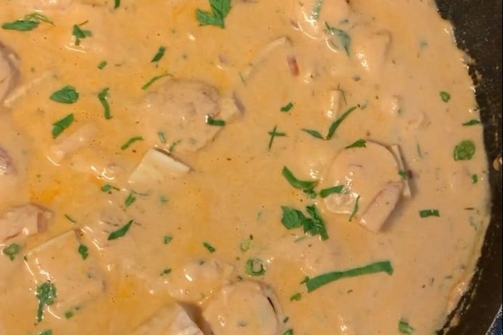 Strogonoff de palmito