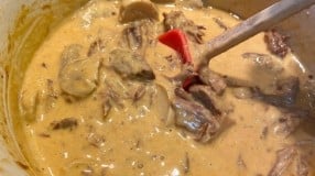 Strogonoff de patinho