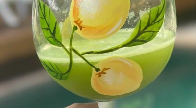 Suco de capim-cidreira e limão