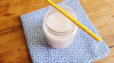 Suco de limão com coco