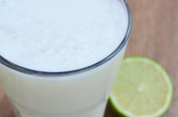 Suco de limão com inhame