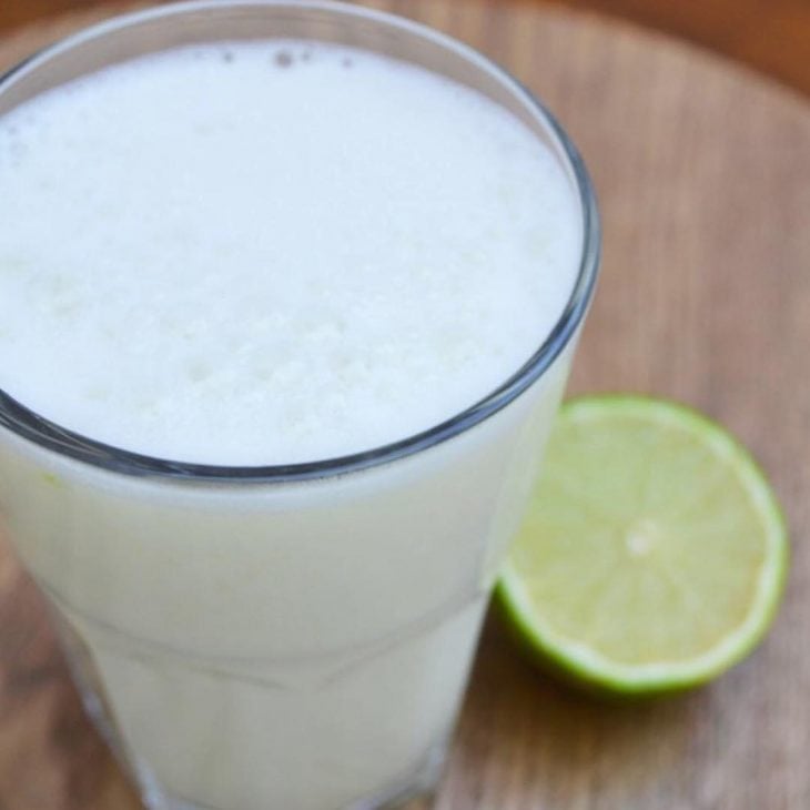 Suco de limão com inhame