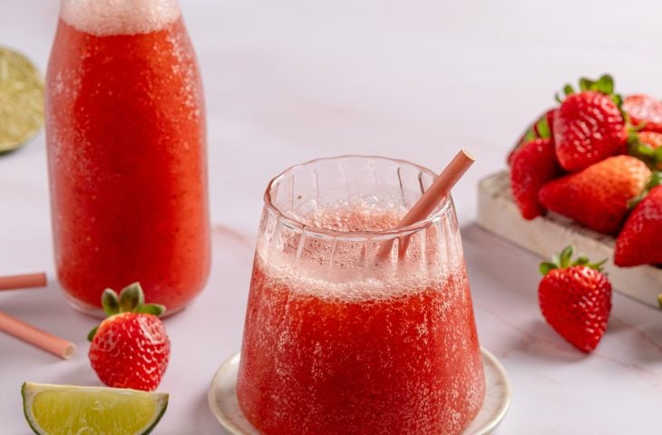 Suco de morango