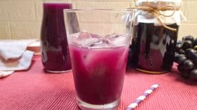 Suco de uva concentrado caseiro