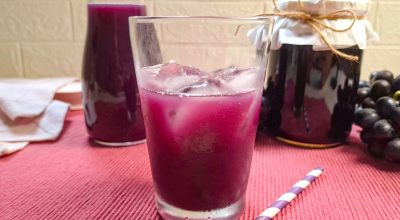 Suco de uva concentrado caseiro