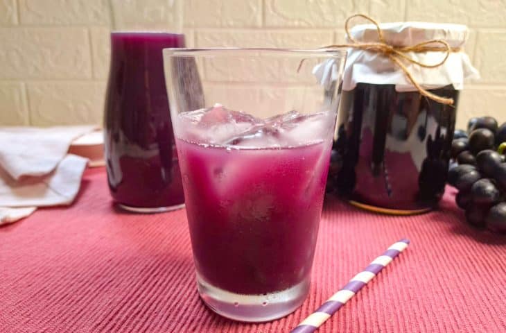 Suco de uva concentrado caseiro