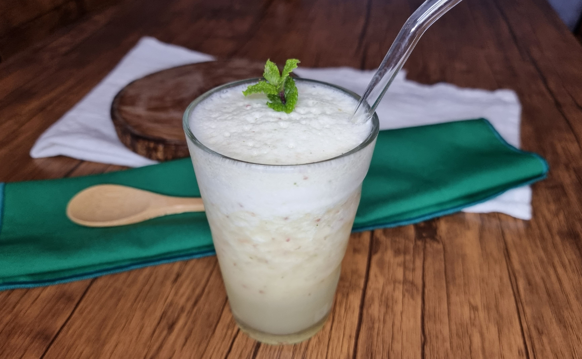 Suco detox de abacaxi