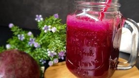Suco detox de beterraba